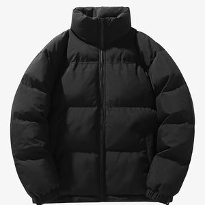 Chaqueta acolchada de burbujas de invierno de alta calidad para hombre, superventas, de cuero ligero regular con decoración de piel, calidez para exteriores - Product Image 1