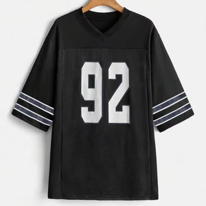 Moda personalizada Fan Jersey Tops cortos imprescindibles para Streetwear Custom Fan Jersey Streetwear Tops cortos para el fanático de la moda - Product Image 2