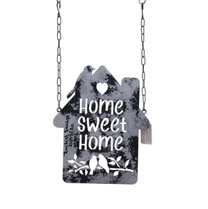 ที่แขวนโลหะเหล็กสีดำดีไซน์ตัวอักษรสำหรับตกแต่งบ้านห้องนั่งเล่น - Product Image 3