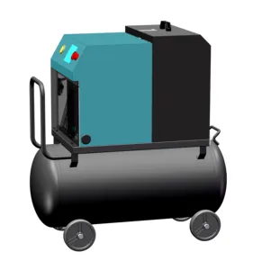 ME/MS-8 ME/MS-15 Single Stage PM Variable/Power Frequency 110V/380V Mini Screw Air Compressor 2.2 3 4 5.5 7.5 11KW