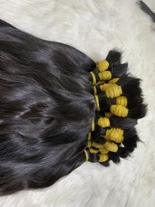 Cabello natural virgen sin procesar para bebé, cabello natural liso, cutícula alineada, venta al por mayor, envío directo - Product Image 6