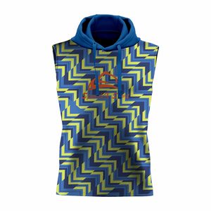 <b>Men's</b> Custom High Street Style Summer Sport <b>Shorts</b> <b>Set</b> Breathable Plus Size Sleeveless <b>Hoodie</b> <b>and</b> <b>Short</b> Outfits - Product Image 1