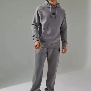 ชุดวอร์มมีฮู้ดสำหรับผู้ชายชุดวอร์มใส่สบายระบายอากาศได้ดีสำหรับผู้ชายขายส่ง - Product Image 1