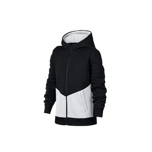 Ensemble de sweats à capuche crème et noir avec logo personnalisé 400G 100% coton molleton lourd Sweat à capuche tendance printemps tie dye pull à capuche - Product Image 5