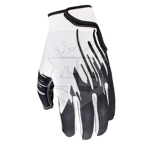 Gants de football américain sur mesure de haute qualité en gros Gants de football américain en cuir PU avec logo personnalisé - Product Image 3