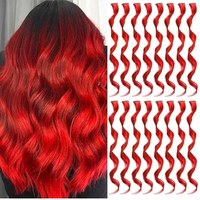 Extensions de cheveux indiens Remy ondulés naturels professionnels, toutes couleurs, double trame, sans traitement chimique, en vrac, personnalisables