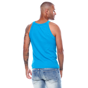 Débardeurs pour hommes en gros OEM, logo personnalisé, gris, haute qualité, débardeurs côtelés respirants, décontractés, vierges, tricotés, débardeurs côtelés pour hommes - Product Image 2