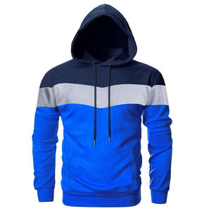 เสื้อฮู้ดดี้ผู้ชายสไตล์สตรีทแวร์สำหรับฤดูหนาว ผ้าฟลีซคอตตอน 100% คุณภาพสูง เป็นมิตรกับสิ่งแวดล้อม สีพื้นเรียบง่าย มีกระเป๋าข้างสองข้าง โดย RSW - Product Image 1
