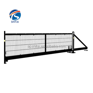 Nuovo Stile Cancello Scorrevole di Sicurezza Automatico in Acciaio, Cancello a Sbalzo Resistente <span class=keywords><strong>per</strong></span> <span class=keywords><strong>Casa</strong></span> o Fabbrica - Product Image 1