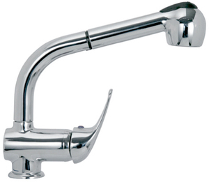 Rubinetto estraibile monocomando per lavello serie Oasis (Mirtak 65806) - Product Image 1