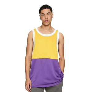 Camiseta sin Mangas Deportiva con Diseño Multicolor Personalizado, Estilo Informal, Holgada, Unisex, Transpirable, para Fitness y Actividades Deportivas - Product Image 4