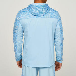 Nuevas chaquetas de manga larga ligeras personalizadas al por mayor para hombre, ropa deportiva de entrenamiento con cremallera frontal de 3 piezas - Product Image 3