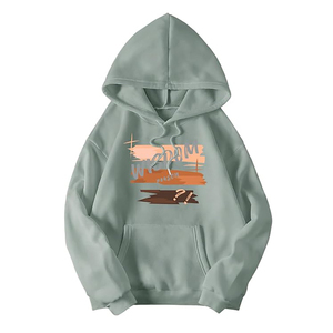 Sudadera con capucha para mujer Sudaderas con capucha de tela French Terry para una suavidad y calidez Premium Sudaderas con capucha de algodón de alta calidad con hombros caídos - Product Image 6