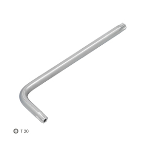 Chiave Torx Professionale T20 Antimanomissione, Lunga in Acciaio al Cromo Vanadio - Product Image 3