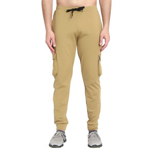 Pantalon Cargo personnalisé de haute qualité pour hommes, coupe ajustée, léger, multi-poches, couleur de peau, pantalon Cargo à séchage rapide pour adulte - Product Image 4