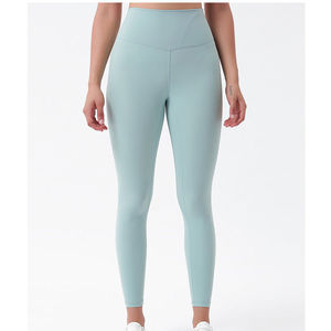 Nouveau 2023-24 Leggings de compression de gymnastique de marque personnalisée OEM Pantalon de yoga taille haute respirant Leggings de yoga personnalisables pour femmes - Product Image 5