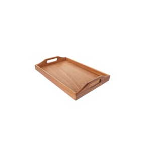 New Arrival Handmade Wooden Serving Tray with Adjustable Handles Latest Designed Fancy Tray - Product Image 1