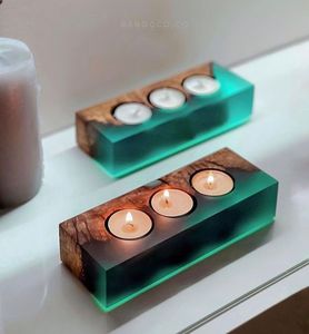 HF Crafts Soporte de vela de tarro de madera de lujo para diseño de interiores de alta gama Logotipo personalizable Velas decorativas de Navidad de bajo costo - Product Image 6