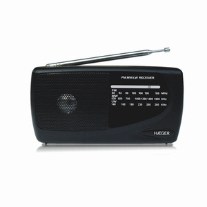 Radio analogique multibandes portable AM/FM/LW avec écouteurs (Haeger PR-TRI.002A) - Product Image 1