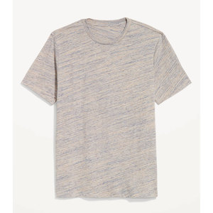 T-shirts classiques décontractés respirants à col rond pour hommes, coupe classique, doux, à manches courtes, pour l'été - Product Image 3