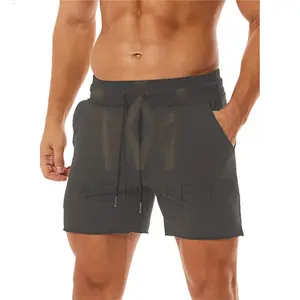 Shorts de verão masculinos de poliéster feitos sob medida Compre 50 peças e ganhe 2 calças grátis Shorts de ginástica da melhor qualidade