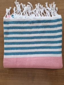 Marina Peshtamal 100% Cotton Yarn Dyed Turkish <b>Towel</b> Soft Antibacterial Anti-Allergy Made in Turkey - Product Image 2