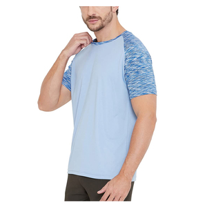 O Neck T-shirts de fitness pour hommes Meilleures ventes Fabricants de vêtements imprimés avec logo personnalisé T-shirt de fitness d'entraînement personnalisé - Product Image 3