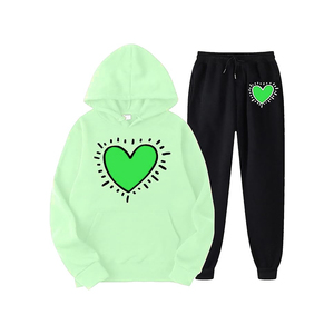 New Arrival Women's Screen Printing <b>Tracksuit</b> Comfortable and Breathable with Solid Pattern Design Newest Release - Product Image 4