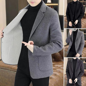 Abrigos modernos ajustados para hombre, abrigo formal de invierno de negocios, ropa de oficina elegante, diseño elegante, abrigos de vestir para hombre a la venta - Product Image 5