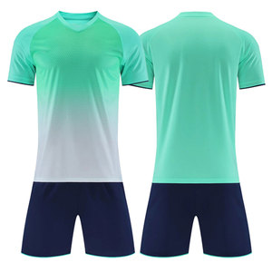 Conjuntos de uniformes de fútbol juvenil Diseño de sublimación Ropa de fútbol impresa Kits de fútbol de práctica Entrenamiento Uniforme de fútbol personalizado - Product Image 2