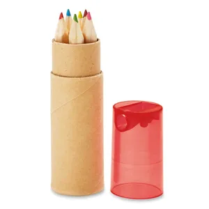 Set di 6 Matite Colorate Personalizzate Petit Lambut, Gadget Personalizzati - Product Image 4