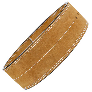 เข็มขัดพยุงยกน้ำหนักหนังวัวแท้ปรับแต่งได้สำหรับผู้ชายและผู้หญิงเข็มขัดฝึกหลายสีพร้อมโลโก้ออกแบบได้ตามต้องการ - Product Image 3