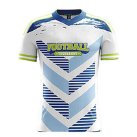 Uniforme de Fútbol con Diseño Personalizado, Sublimado, Transpirable, Ajuste Regular
