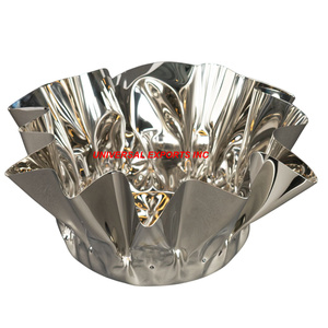 Cuenco redondo para chocolate de acero inoxidable, cuenco dulce de diseñador hecho a mano pulido con espejo, cuenco elegante para chocolate más vendido - Product Image 5