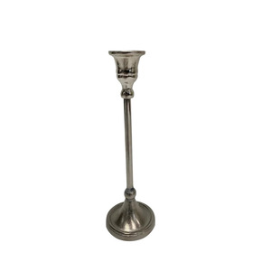 Ensemble de 3 bougeoirs pilier de décoration de table Royal Look Home & Wedding avec pilier de bougie fait main plaqué argent - Product Image 4