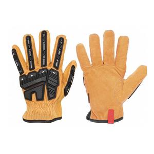 Gants d'impact de mécanicien de Tpr Gants anti-dérapants enduits de nitrile anti-chocs résistants aux coupures Gants de champ pétrolifère de travail de sécurité - Product Image 1