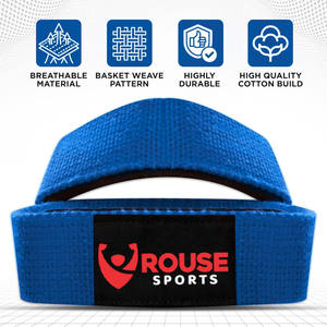 Custom Logo Figure 8 Weight Lifting <b>Wrist</b> Straps Padded Cotton Neoprene <b>Gym</b> Workout Compression <b>Support</b> OEM ODM - Product Image 3