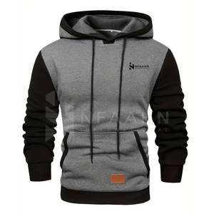Sudaderas con Capucha de Felpa para Hombre, Invierno, Casuales, Mezcla de Algodón, Alta Calidad, Personalizables, Manga Larga - Product Image 1