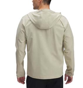 Veste coupe-vent en nylon léger sur mesure de haute qualité OEM avec fermeture éclair Veste d'extérieur - Product Image 3