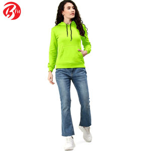 Sweats à capuche élégants à séchage rapide pour femmes tissu respirant lourd nouveau style femmes portent des sweats à capuche - Product Image 6