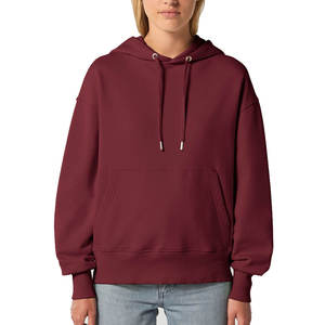 เสื้อสเวตเชิ้ตแบบสวมหัวทรงหลวม ผ้าฝรั่งเศสเทอร์รี่ 100% น้ำหนักมาก สั่งทำจากโรงงาน  ไม่มีลาย  ใส่โลโก้แบรนด์ได้ - Product Image 6