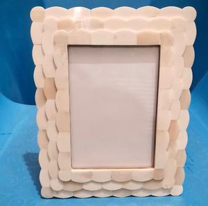 Wood and Mother of Pearl Bone Resin Inlay Photo <b>Frame</b> for Customized Size <b>Cheap</b> Price with Table Top Decorative Picther - Product Image 3