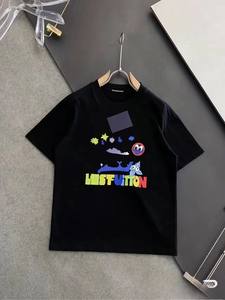 Camisetas personalizadas para hombre de algodón puro de manga corta de punto de tela suave transpirable OEM verano Casual moda Topwear - Product Image 4