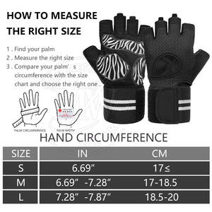 Guantes de Gimnasio de Cuero para Levantamiento de Pesas y Entrenamiento, Guantes Transpirables para Ejercicio 2025 de Alta Calidad - Product Image 6