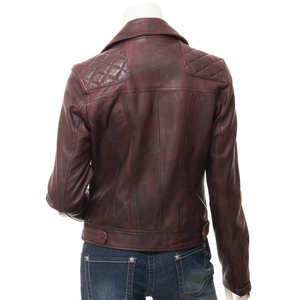 New Latest Arrivals Street Style New Fashion Women Leather Jacket | Top Quality <b>Product</b> Women Leather Jackets For Online Selling - Product Image 2