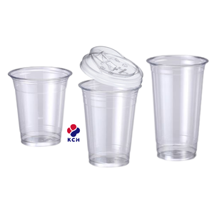 PET 98mm cup lid for starbucks ice coffee lids