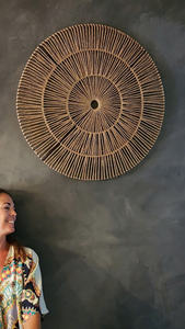 JUTE WALL HANGING WITH FRAME WHOLESALE - Product Image 4