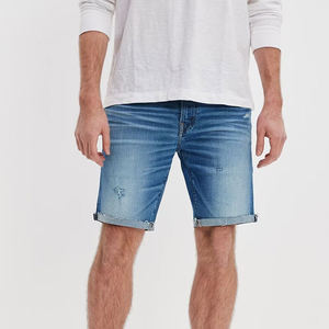 Qualité supérieure Hommes Denim Shorts Solide Léger Respirant Séchage Rapide Entièrement Personnalisé Anti Rides Dernière Conception En Gros - Product Image 3