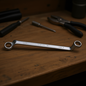 Chiavi Poligonali Doppie Cromate con Curvatura Profonda - Product Image 3