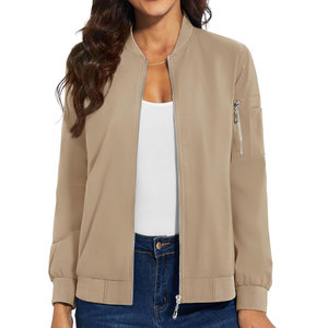 <b>Light</b> <b>Weight</b> Stylish Breathable Bomber <b>Jacket</b> Premium Quality Top Selling Women Bomber <b>Jacket</b> - Product Image 1